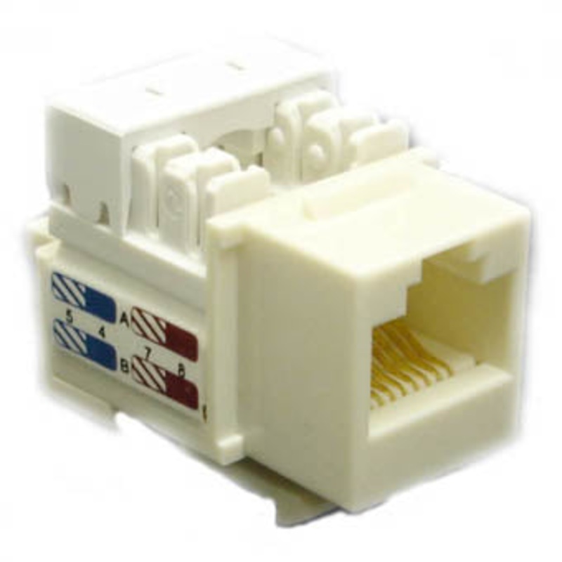 KJ8B-C6-US/IV – KEYSTONE JACK CAT6 BEG 110