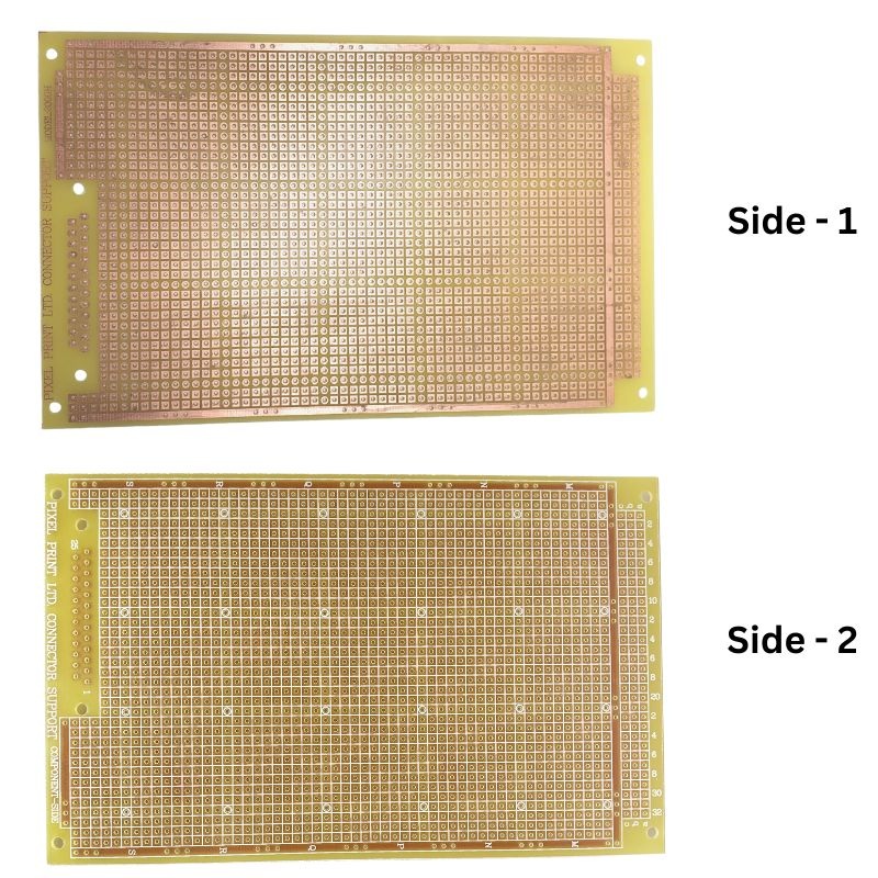PCBDA-011509 – PCB ETCHED SS 3X6IN 1 HOLE PAD PHENOLIC 0.1IN PITCH