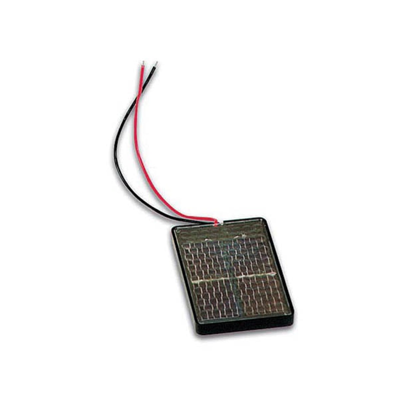 SOL 2 – SOLAR PANEL .5V 800MA 2.6X3.7IN WITH WIRE