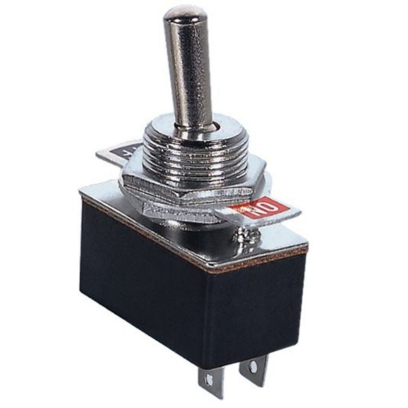 SWTOG-004950 – TOGGLE SWITCH 1P1T 4A ON-OFF 125VAC TH SOL W/PLATE 12MM HOLE