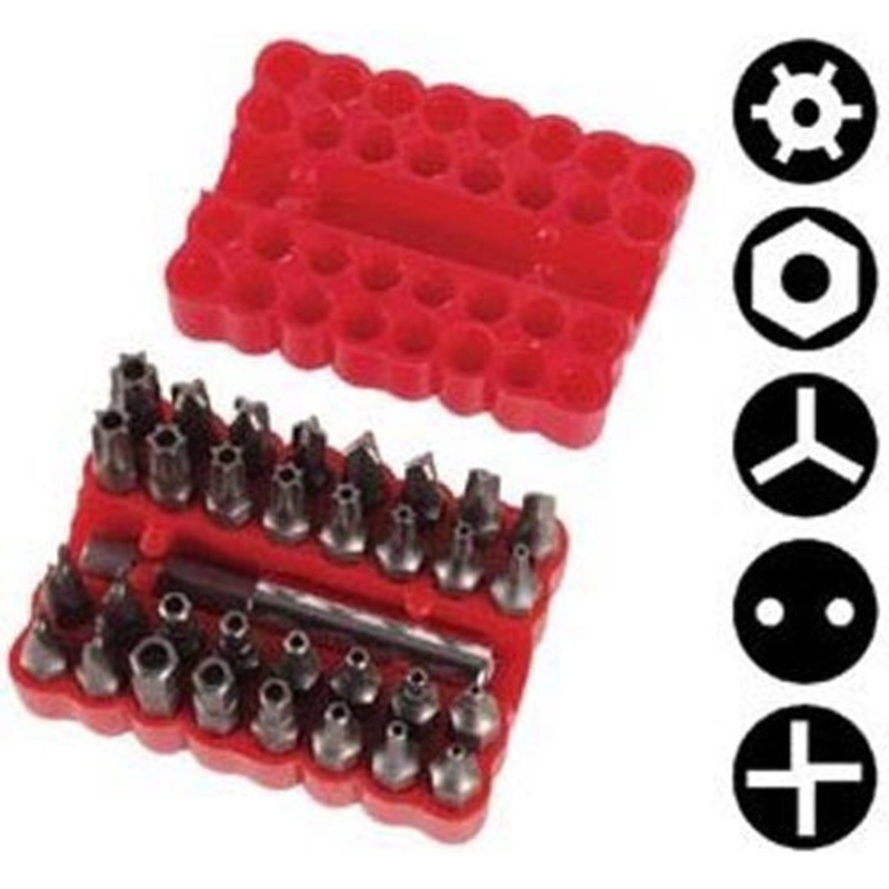 VTBT5 – SCREWDRIVER MULTIBIT 33 IN 1 HEX/TORX/FORK/TRIWING/PHIL
