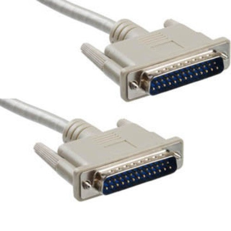 01123 – SERIAL CABLE DB25M/M 25FT STRAIGHT