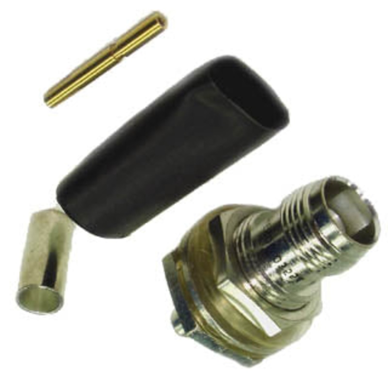 456-102 – TNC JACK CRIMP RG58 BULKHEAD ISO