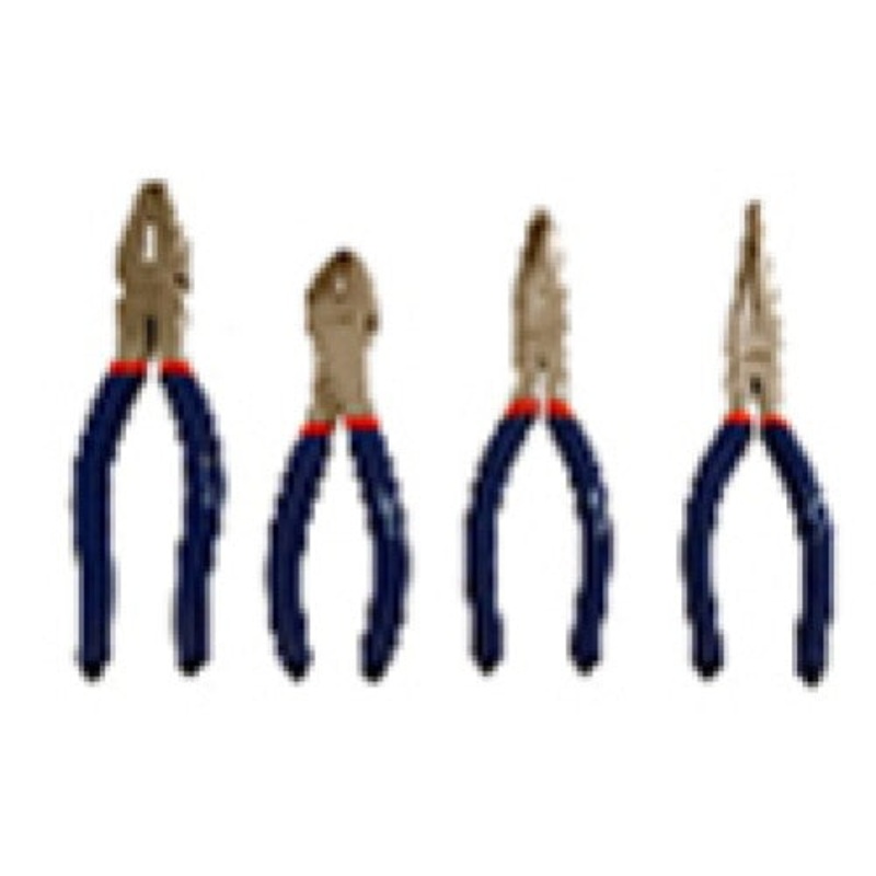708562 – PLIERS SET ASSORTED 4PC/SET SLIPJOINT/NOSE/DIAGONAL/LINESMAN