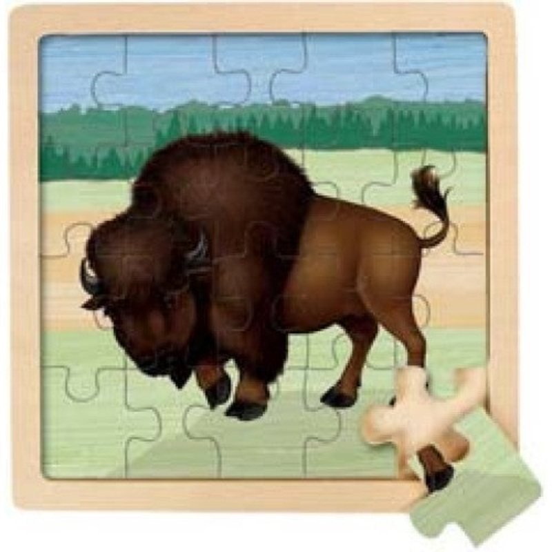 82825 – JIGSAW PUZZLE BISON 7.5X7.5 ASSORTED STYLES