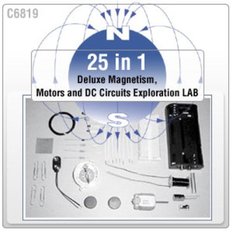 C6819 – MAGNETISM EXPLORE LAB 25-IN-1