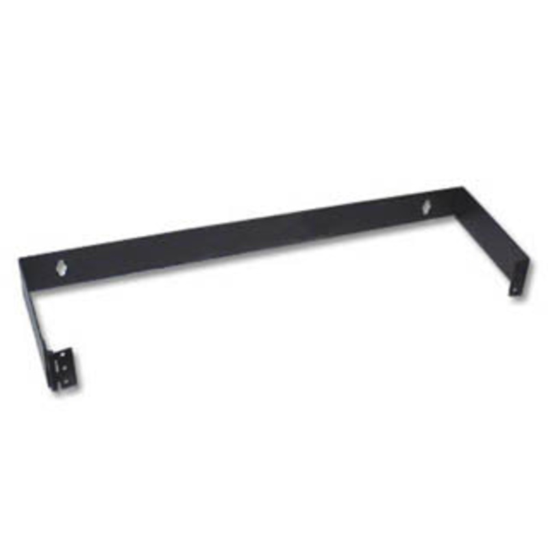 HWBKT-1UA – WALL MOUNT BRACKET 1U 1.75IN ADJUSTABLE DEPTH HINGED BLK
