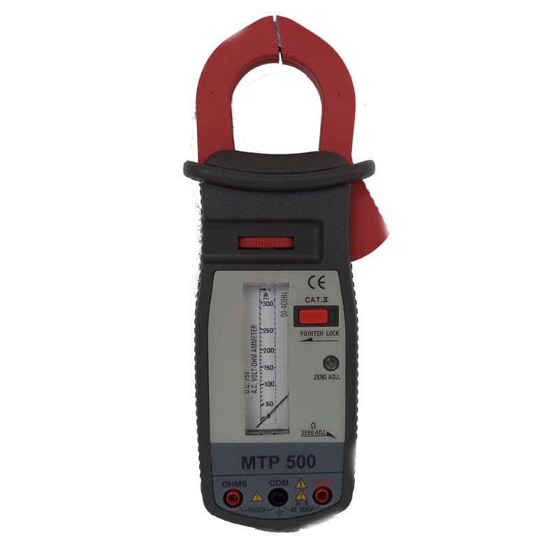 MTP 500 – MULTIMETER ANALOG CLAMP VOLT AMP RESISTANCE ROTARY SCALE