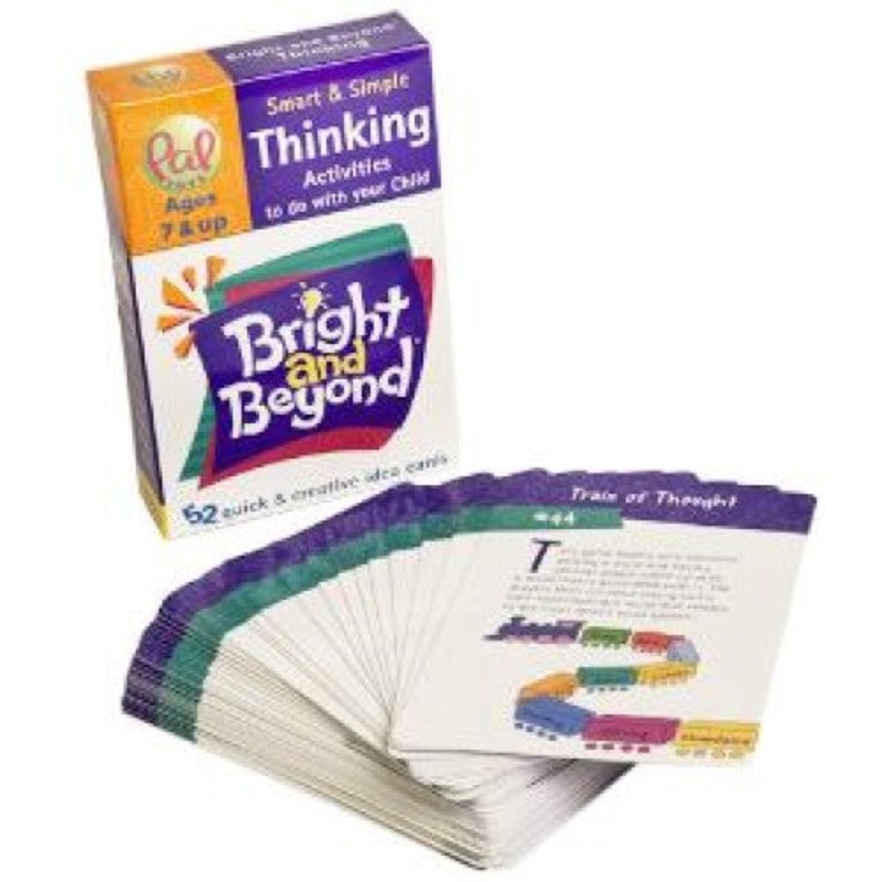 02097 – BRIGHT AND BEYOND CARDS THINKING ACTIVITIES AGE:7+ SCHOOL YRS