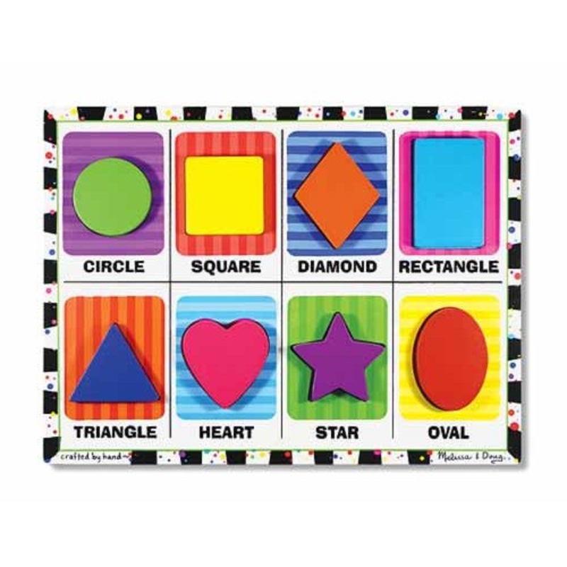 13730 – SHAPES CHUNKY PUZZLE-AGES 2+