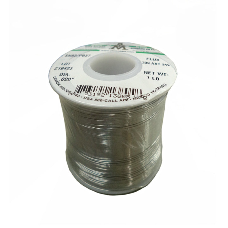 13805 – SOLDER WIRE 63/37 NO CLEAN 1LB .020IN 2% SN63PB37