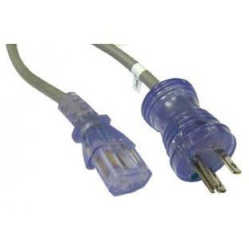 6546 – INST CORD 3/18 10FT HOSPITAL GRADE RND SJT GREY FT2