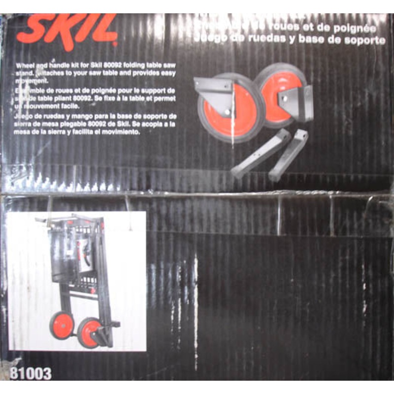 81003 – WHEEL AND STAND FOR SAW TABLE FOR SKIL MODEL 80092