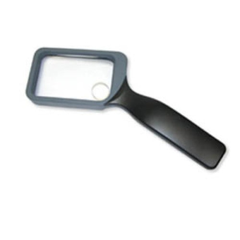 JS-18 – MAGNIFIER HANDHELD 2X RECTANGULAR & 6.5X SPOT LENS