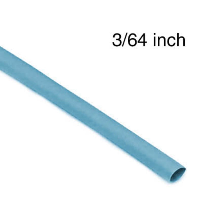 MHSP-3/64-6-IIL-BLU – TUBING HST 3/64INX4FT SW BLU 2:1 600V 125C