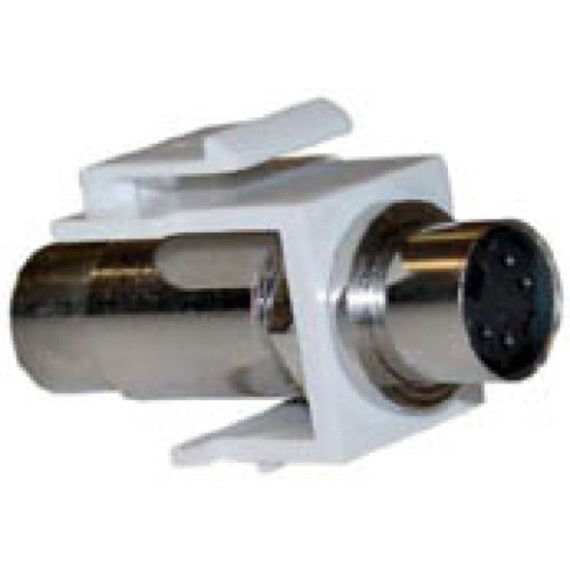 MU5VHS-WH – KEYSTONE COUPLER SVIDEO JK-JK GOLD