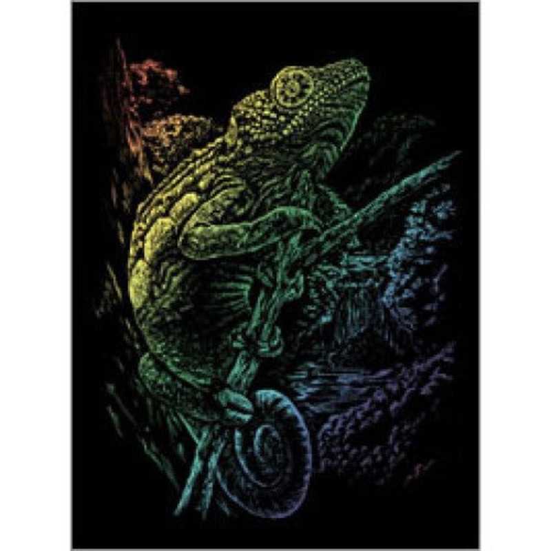 RAIN16 – RAINBOW ENGRAVING CHAMELEON