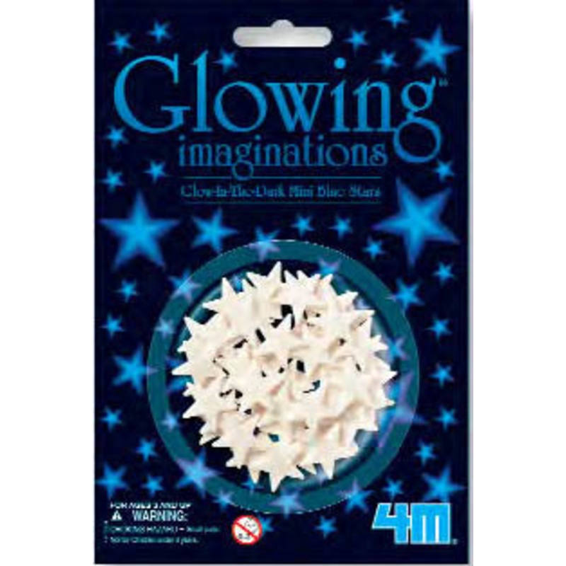 00-05231 – GLOW MINI BLUE STARS 40 PCS OF MINI STARS (40 pcs/pkg)
