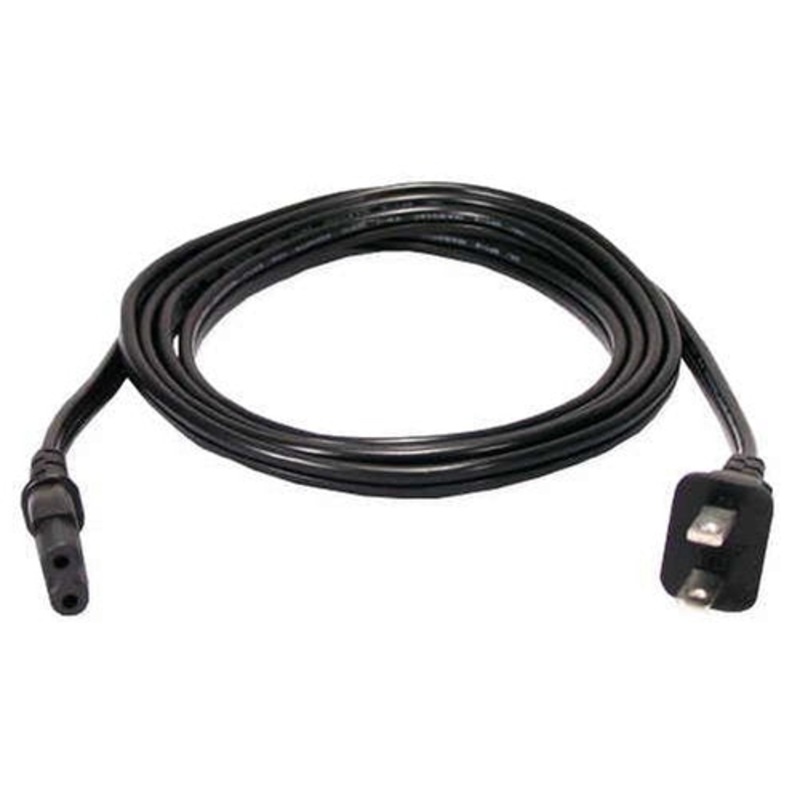 02910 – CHEATER CORD 2/18 6FT NP PLUG NP SOCKET TYPE 8 BLK