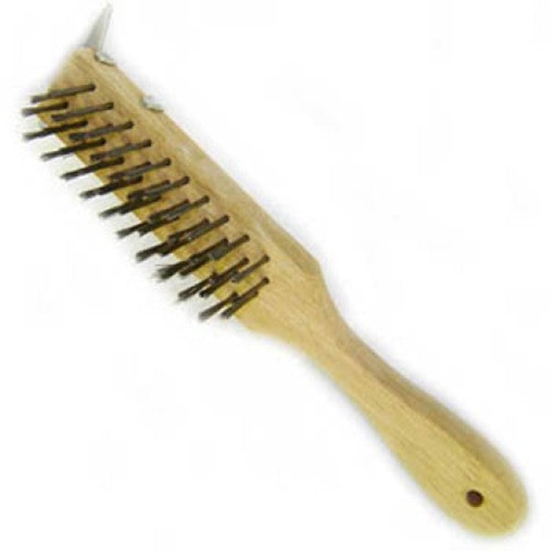 1642 – BRUSH WIRE WITH SCRAPER