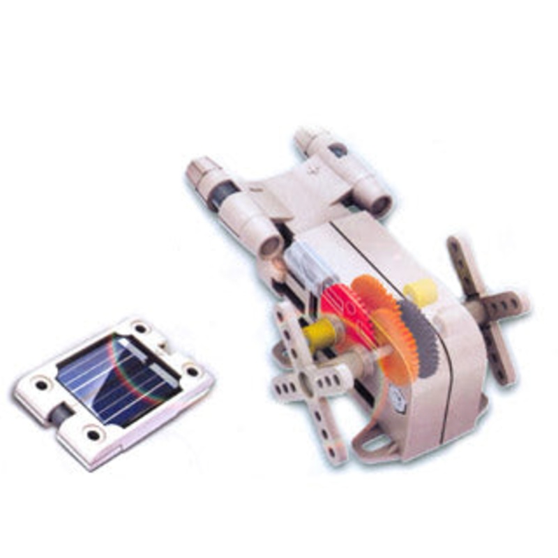 21-138 – SOLAR POWERED GEARBOX KIT 1:58 206RPM 1:210 58 RPM
