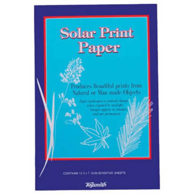 4064 – SUN PRINT PAPER KIT 5X7IN  (12 pcs/pkg)