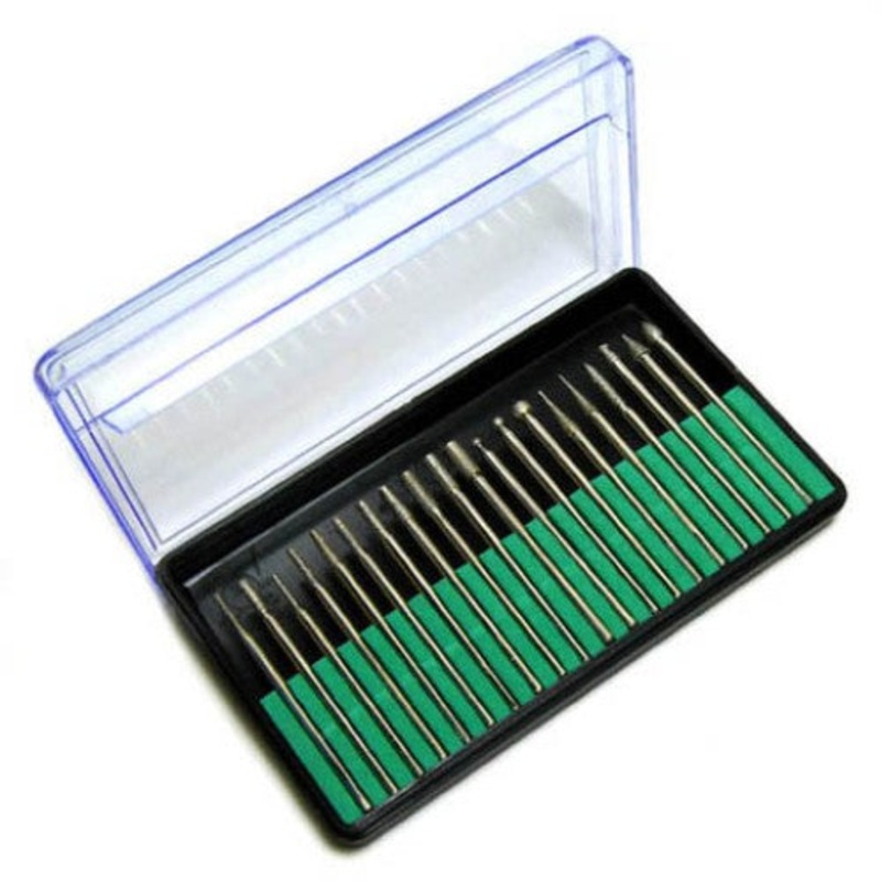 82378DB – DREMEL BIT 20PC/SET ASSORTED 1/8 IN SHANK DIAMOND BURR