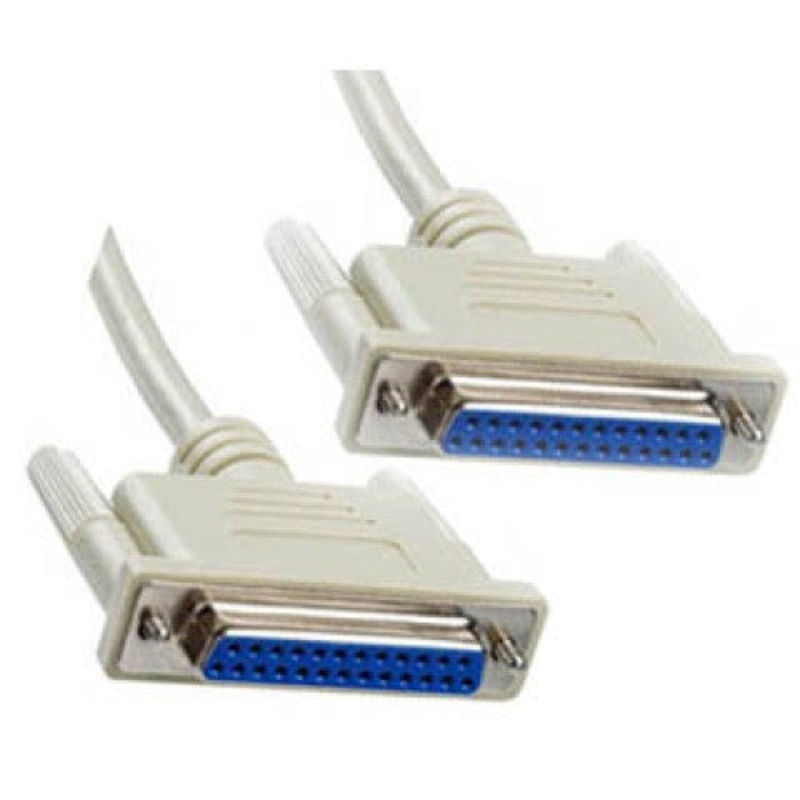 CD25FF-6 – SERIAL CABLE DB25F/F 6FT STRAIGHT