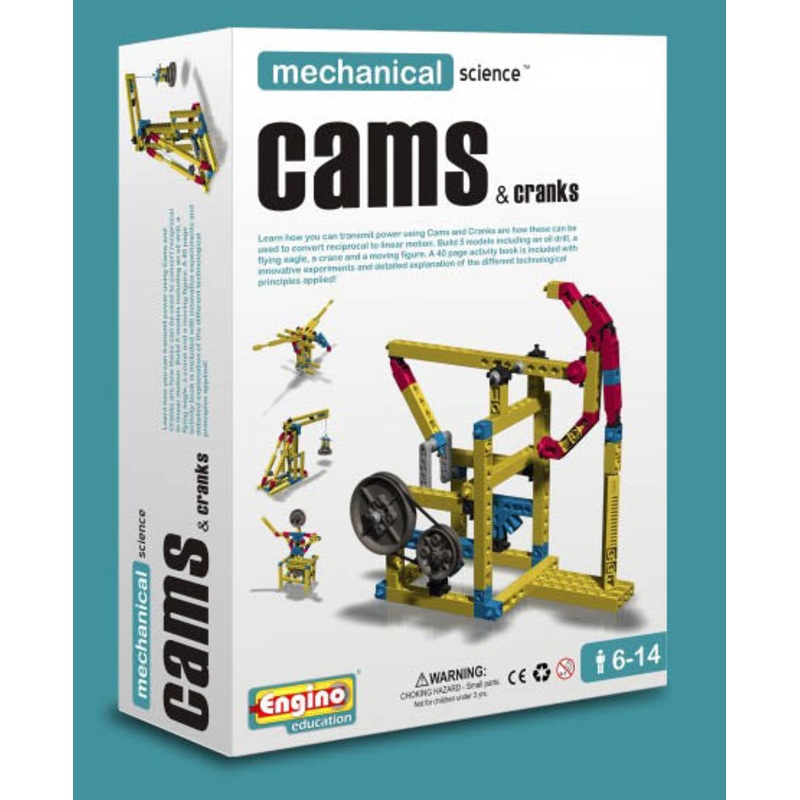 ENG-M06 – ENGINO SERIES-CAMS AND CRANKS