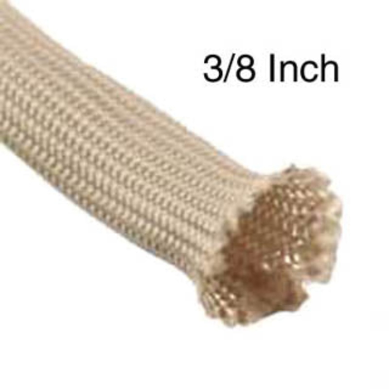 HT710C.375NLH2 – FIBERGLASS EXPANDABLE SLEEVE 3/8 INCH 10FT NATURAL 240 DEGREE CEL