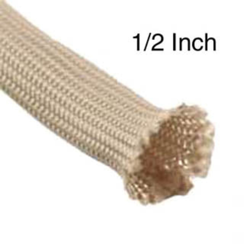 HT710C.5X120NLH – FIBERGLASS EXPANDABLE SLEEVE 1/2 INCH 1FT NATURAL 24 DEGREE CEL