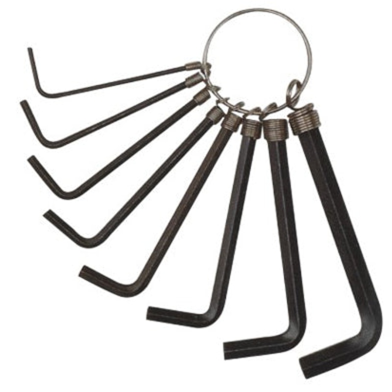 TP6020 – HEX KEY SET SAE/METRIC 1.5 TO 8 MM AND 1/16 TO 5/16 INCH 20PC/SET