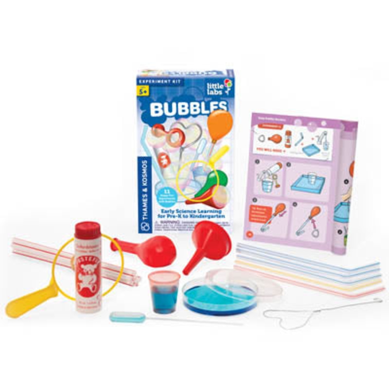 602192 – BUBBLES-LITTLE LABS 11 EXPERIMENTS 16 MANUAL PAGES