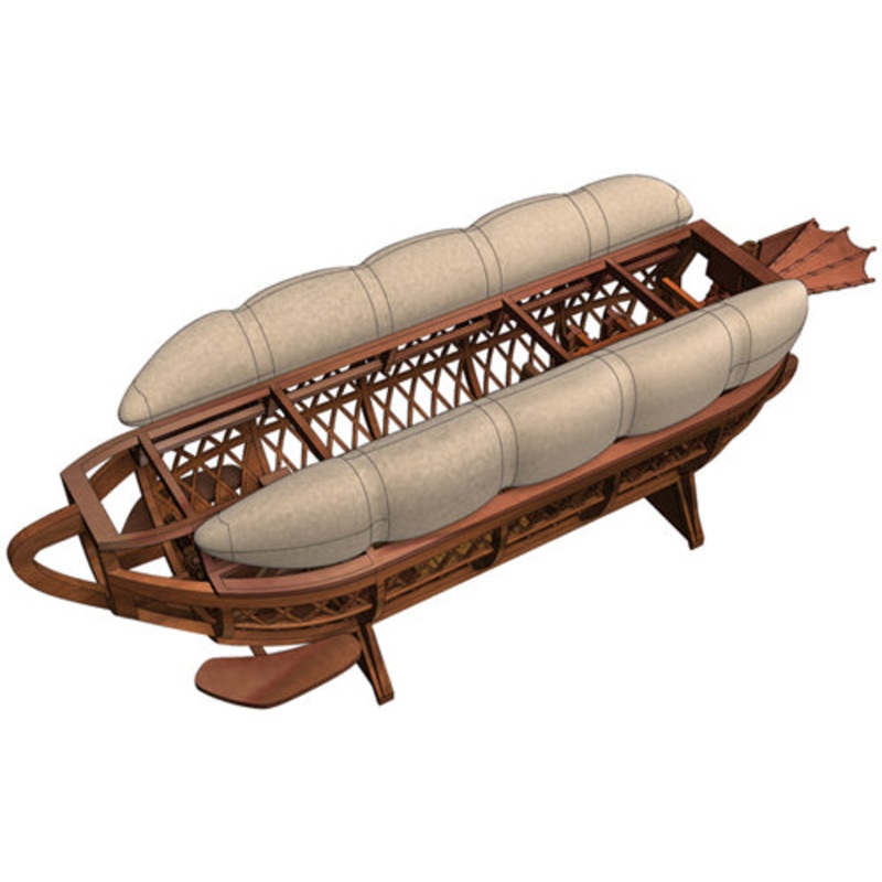 61020 – SUBMARINE LEONARDO DA VINCI MODEL KITS