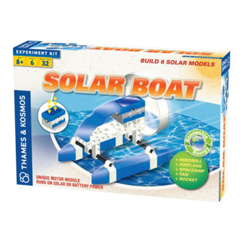 622411 – SOLAR BOAT 6 EXPERIMENTS 44 PIECES 32 MANUAL PAGES