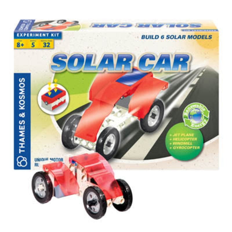 622817 – SOLAR CAR 5 EXPERIMENTS 37 PIECES 28 MANUAL PAGES