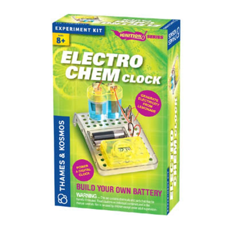 659073 – ELECTRO CHEM CLOCK 3 EXPERIMENTS 8 MANUAL PAGES