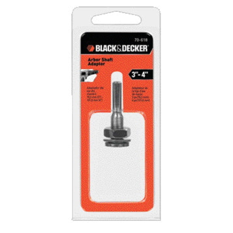70-618 – ARBOR SHAFT ADAPTER ALLOWS 3-4IN WIRE WHEELS WITH 5/8-11 ARBOR