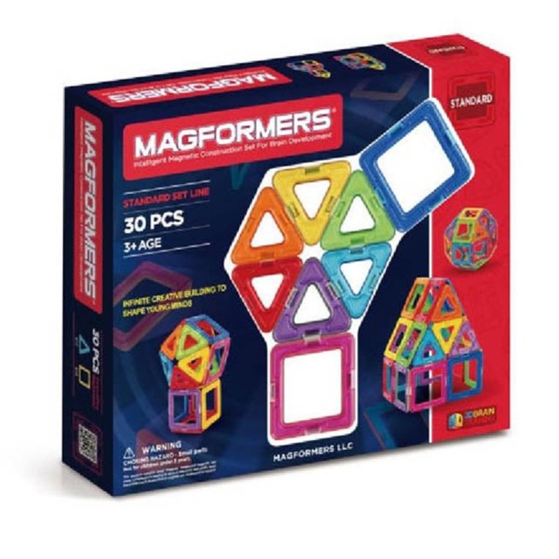 715013 – MAGFORMERS MAGNETIC BUILDERS 14PCS  8 TRIANGLES AND 6 SQUARES