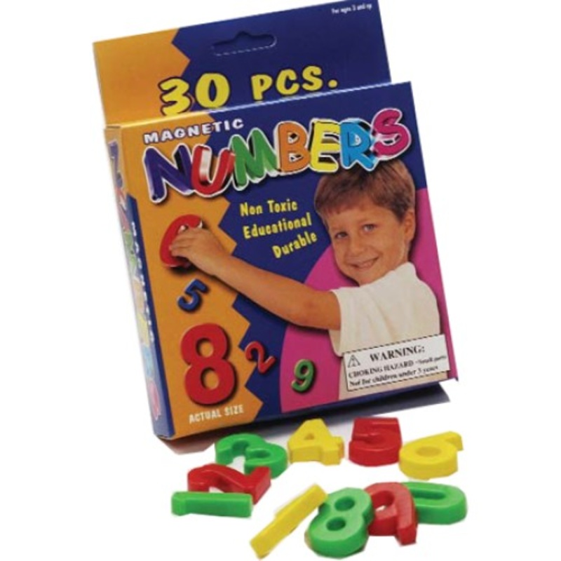 C8122A – MAGNETIC NUMBERS 30 ASSORTED PCS