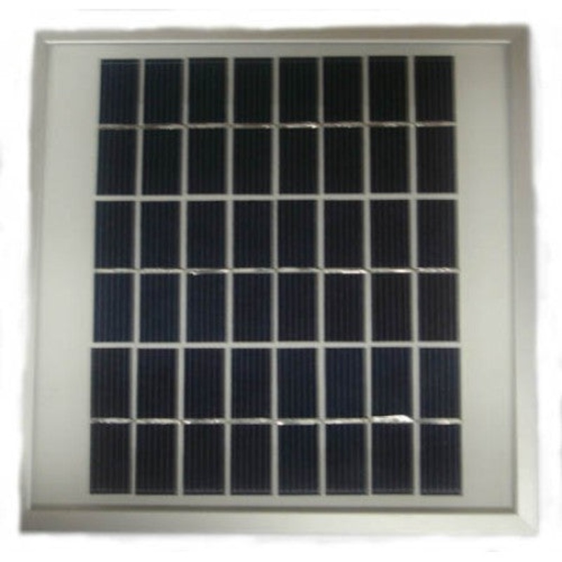 GPET12-2 – SOLAR PANEL 12V 250MA 3W 7X7IN FRAME BOX GLASS