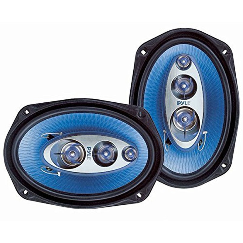 PL6984BL – SPEAKER OVAL 4R 200W RMS 6X3.65X 9IN 92DB 50-20KHZ 4WAY 400W MAX (2 pcs/pkg)