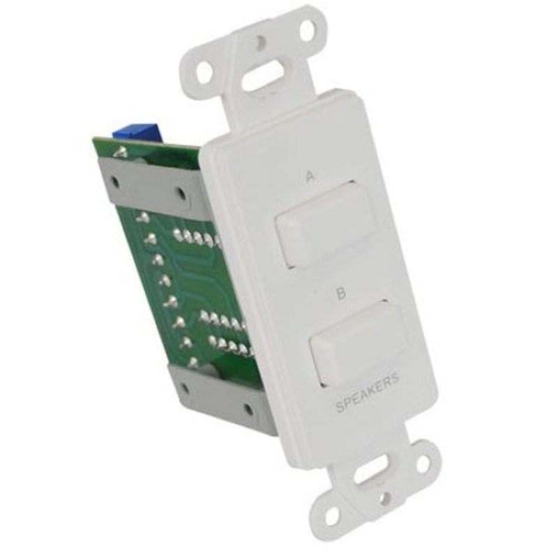 PVCS2 – SPEAKER SWITCH BOX 2WAY PUSH A B OR A AND B DECORA