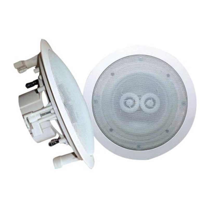 PWRC82 – SPEAKER CEILING WALL MOUNT 8R 200W RMS 8IN 55-22KHZ 400W PP WP