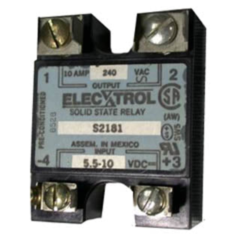 S2181 – RELAY SSDC 5.5-10V 10A/240VAC SCREW TERMINAL