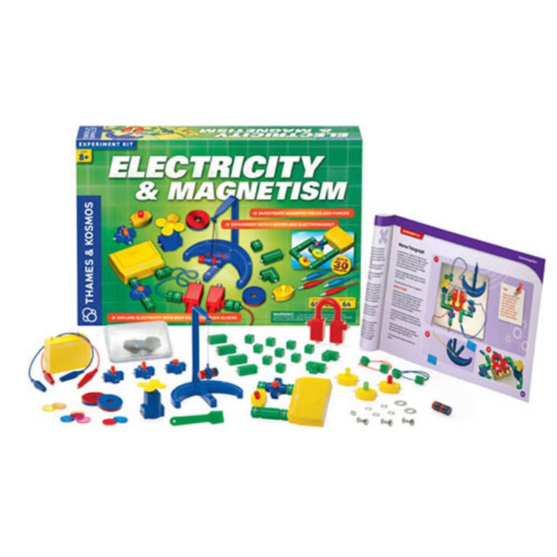 THK620417 – ELECTRICITY AND MAGNETISM 64PCS 62 EXPERIMENTS