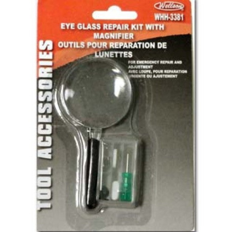 WHH-3381 – EYEGLASS REPAIR KIT W/MAGNIFIER