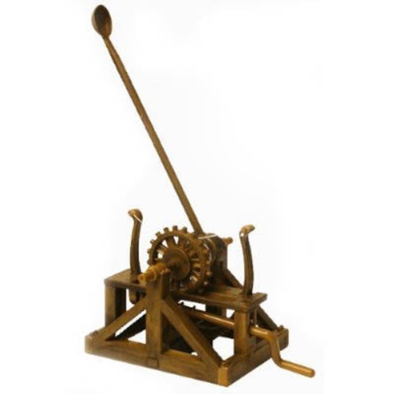 61009 – CATAPULT MECHANICAL LEONARDO DA VINCI MODEL KITS