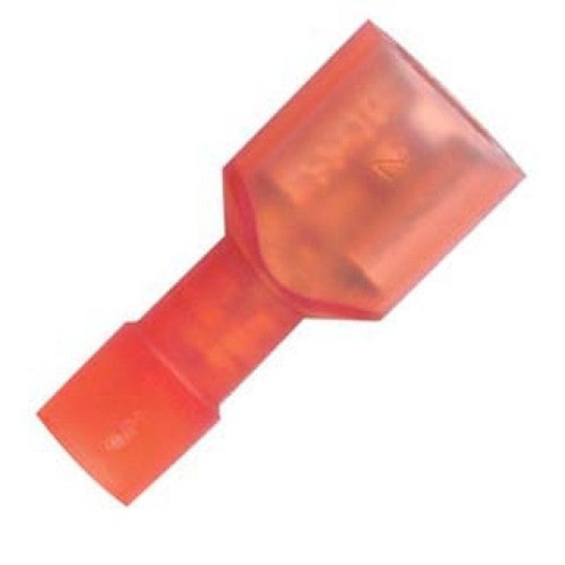 6403058 – QUICK CONN FEM RED 0.125/0.187/ 0.25OIN 0.5MM 2PC EA FULLY INSU.
