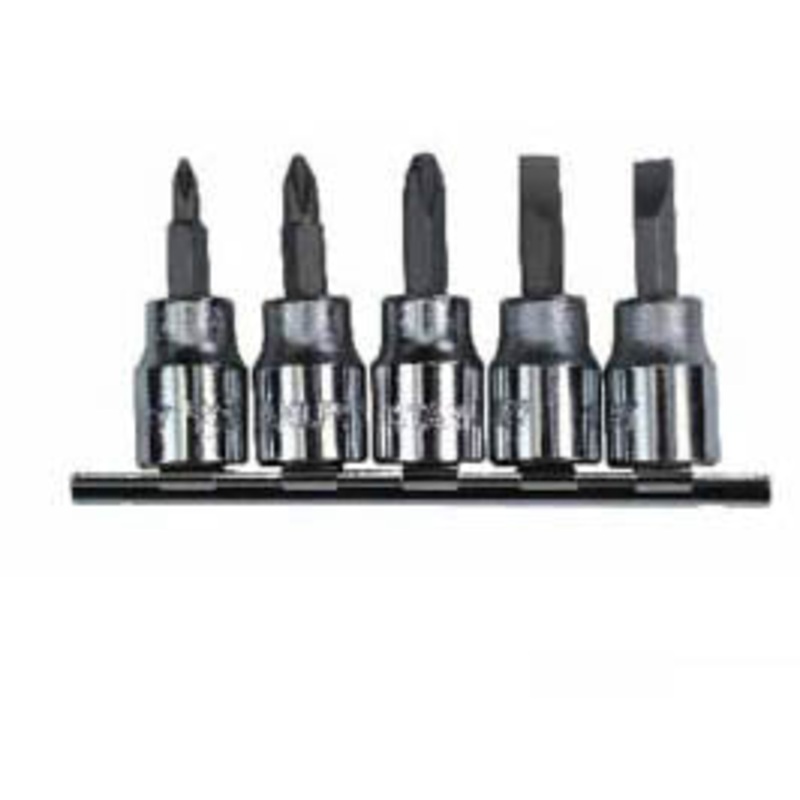 87-344 – SCREWDRIVER MULTIBIT WITH SOCKET 3/8IN DRIVE 5BITS/SET